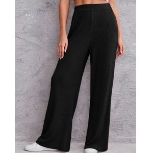 She and Sky black wide leg high waisted medium pants